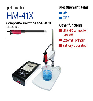 pH meter HM-41X