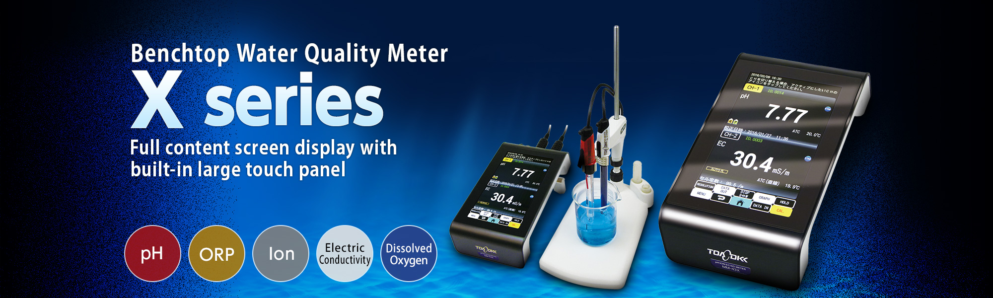 X series Desktop water quality analyzer