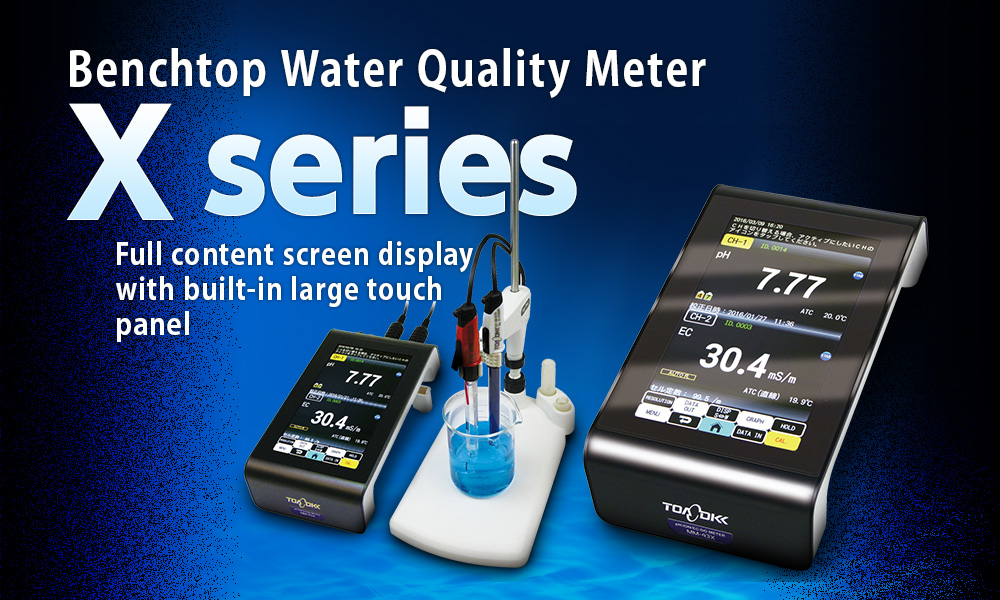 X series Desktop water quality analyzer