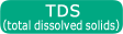 TDS（total dissolved solids）
