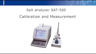 SAT-500  校正与测量